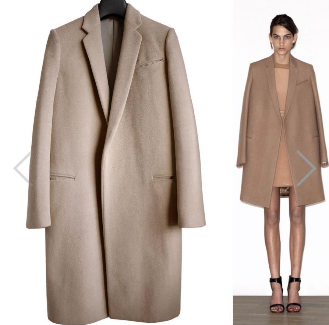 美品　セリーヌ　クロンビーコート　グレー　フィービー期