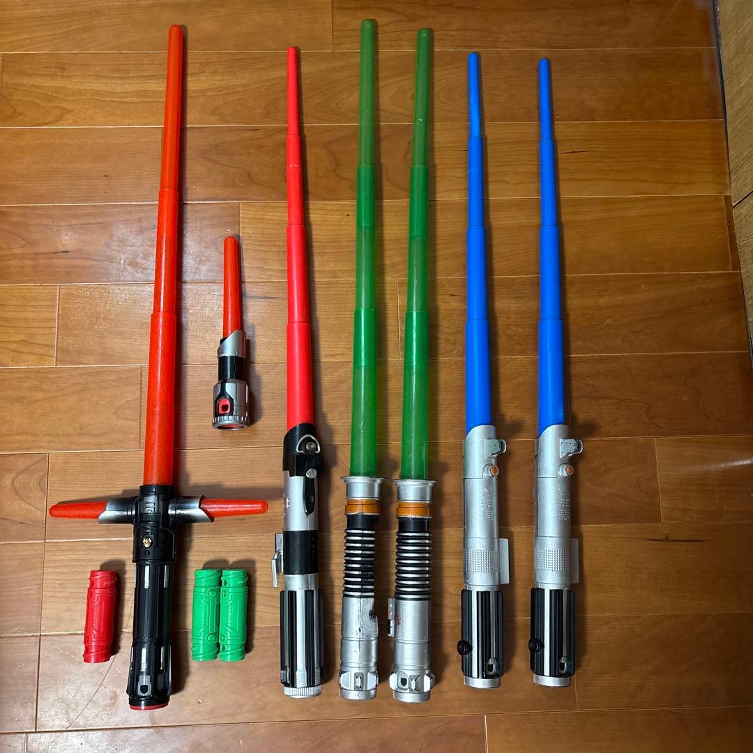 スターウォーズ　ライトセーバー　6本