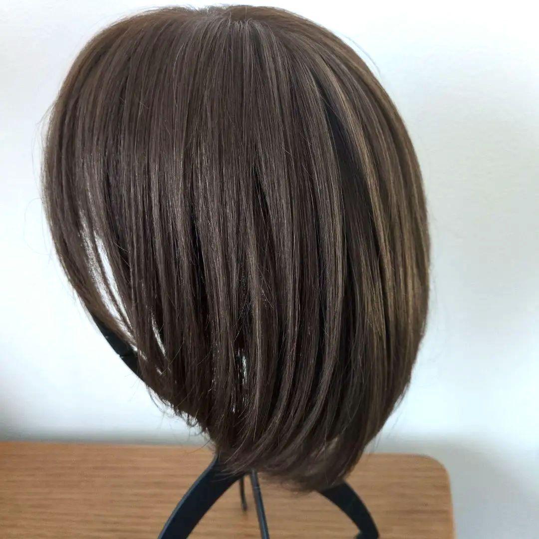 リネアストリア 天使のマニッシュショート 人毛ミックス ウィッグ