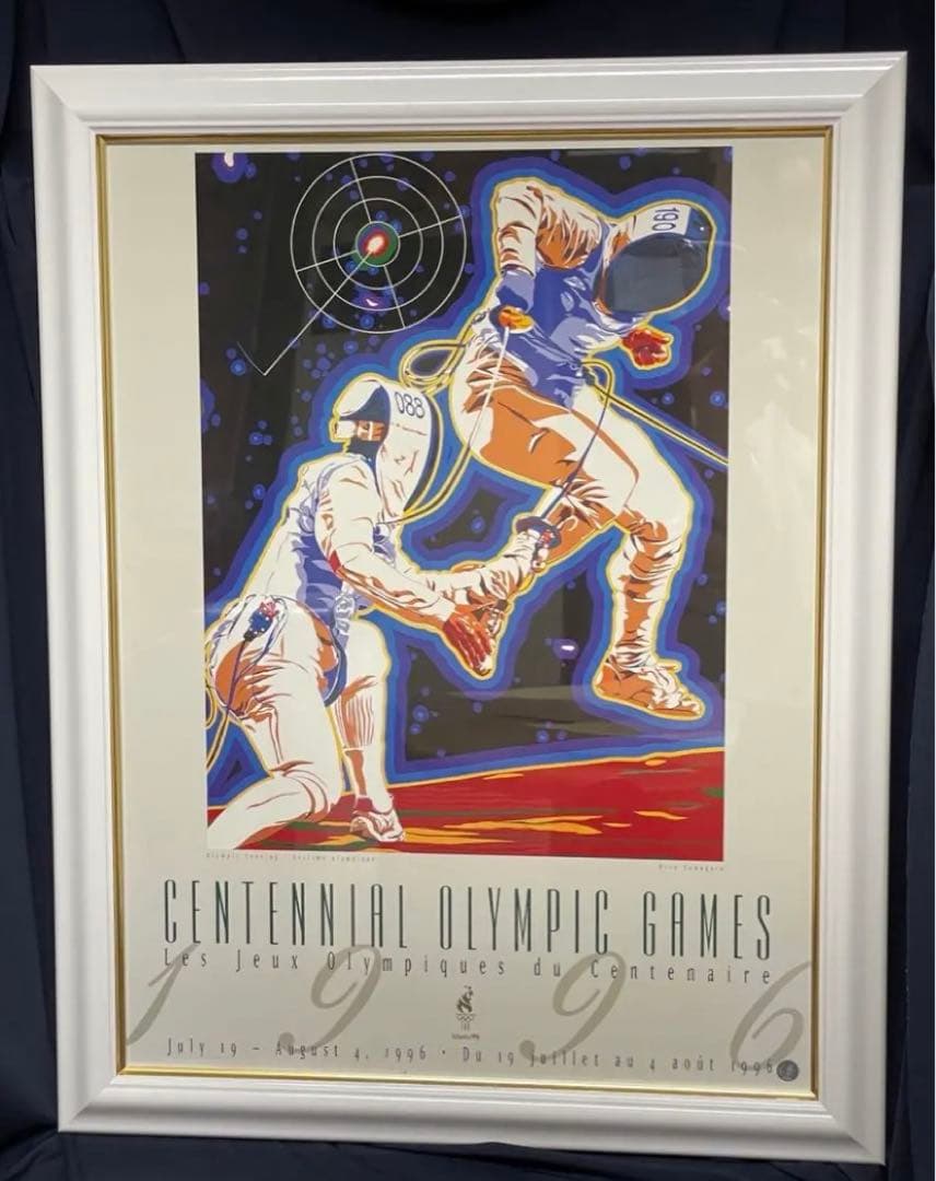 フェンシング　ヒロ・ヤマガタ　オリンピック 公式 ポスター