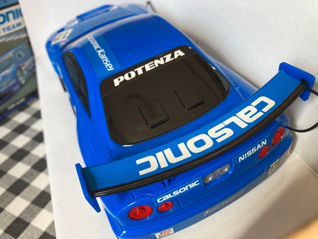 ラジコン 1/20. カルソニック スカイライン GT-R (旧 アサヒ製)