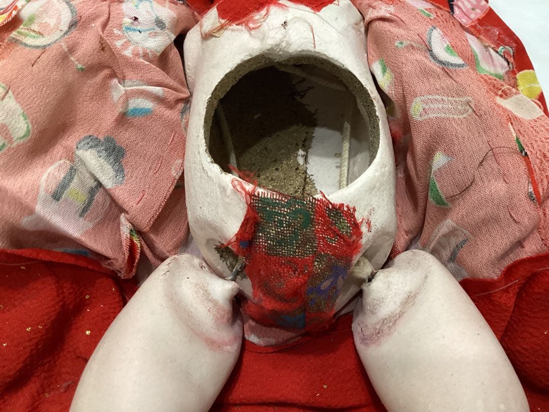 市松人形 赤ちゃん　ビスクドール　大正・昭和　アンティーク人形2体セット