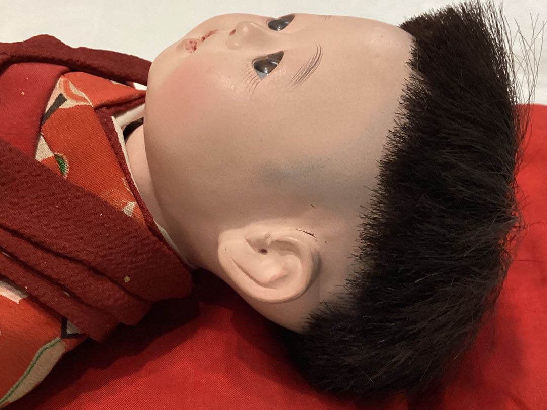 市松人形 赤ちゃん　ビスクドール　大正・昭和　アンティーク人形2体セット