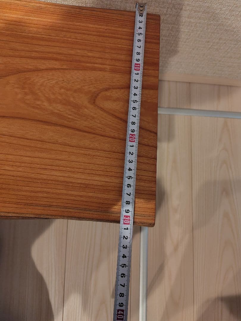 【最終値下げ】1枚板　ケヤキ　折りたたみテーブル