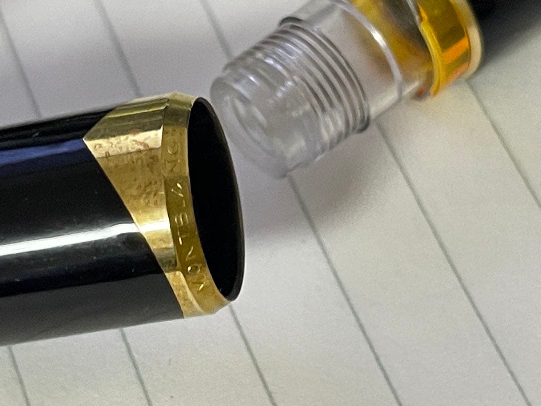 Montblanc 121 万年筆 黒 未使用品