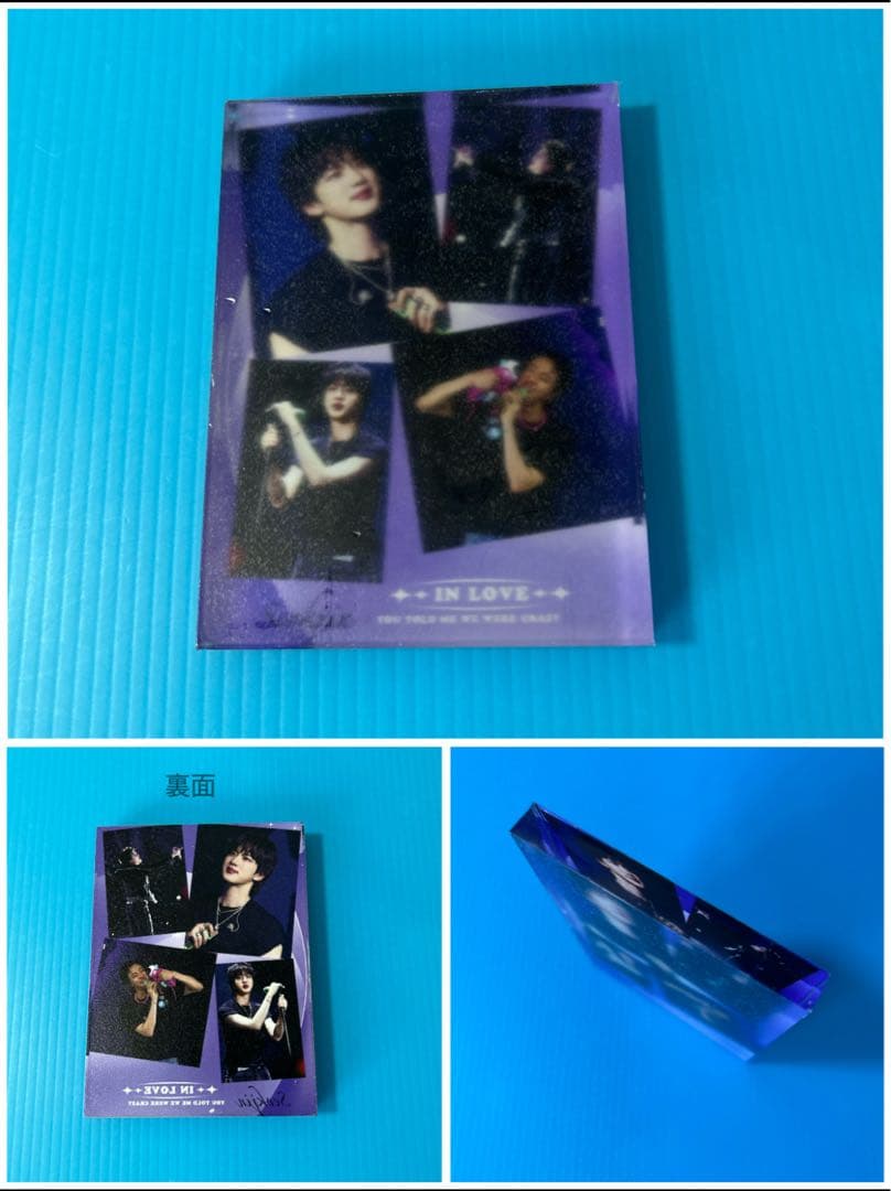 BTS JIN コーデュロイトートバッグ（ピンク）❷