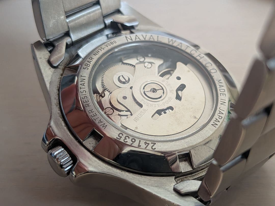 NAVAL WATCH FRXA001 自動巻き腕時計