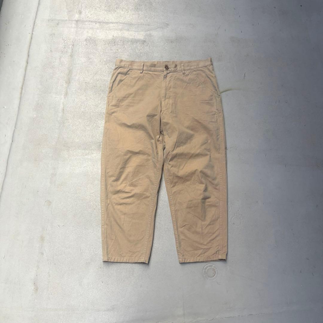 comme des garçons SHIRT フランス製　８部丈　パンツ　無地