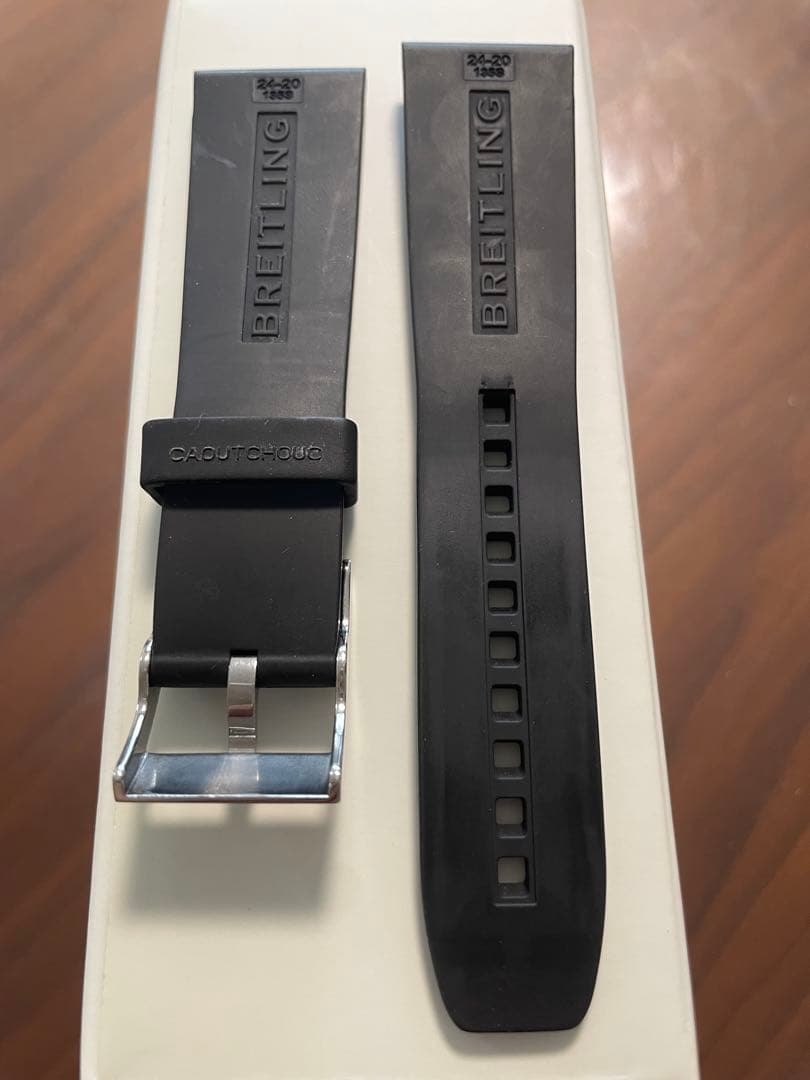 BREITLING ラバーベルト 24-20mm