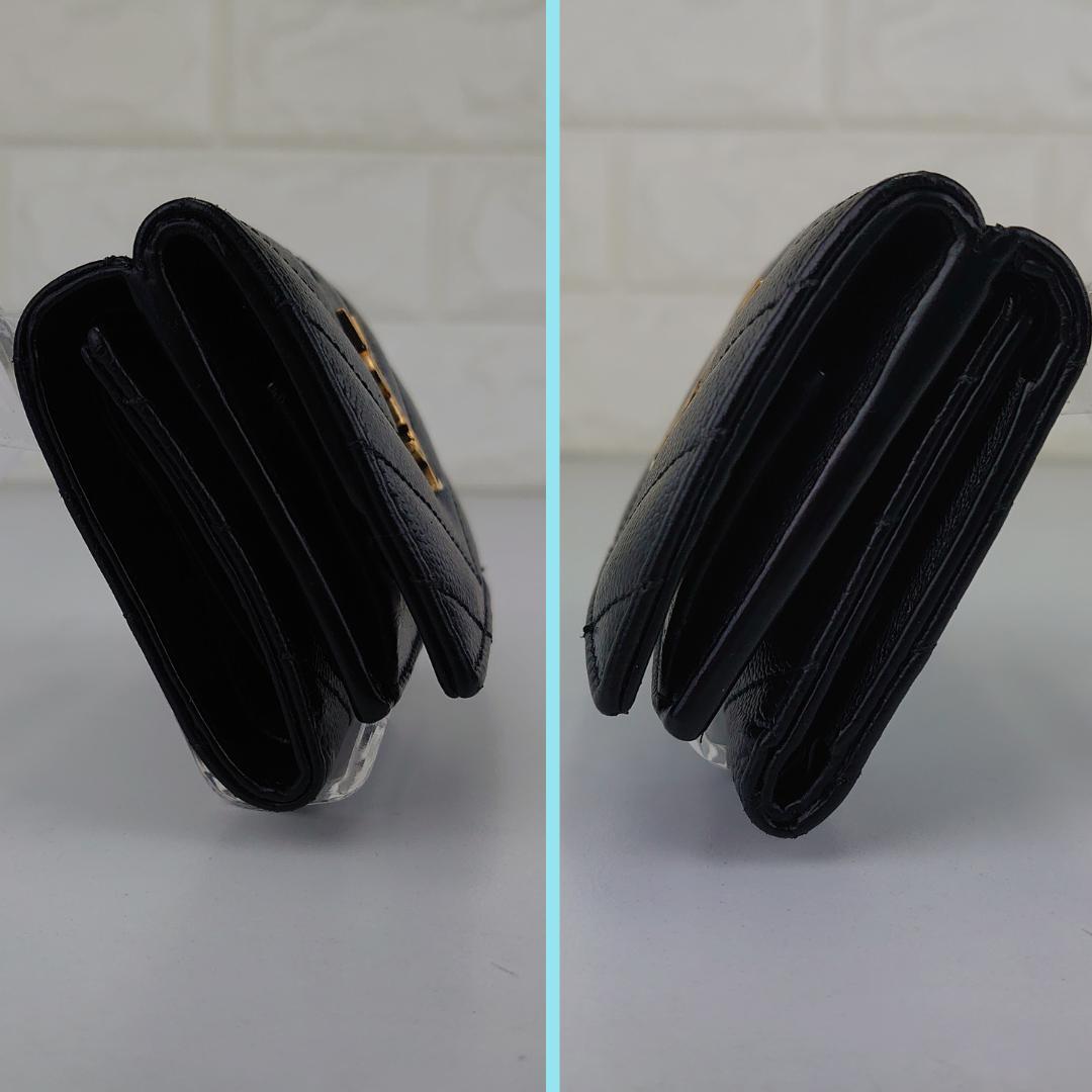 【美品】サンローラン　カサンドラ　オリガミ　タイニー　三つ折り財布　1194