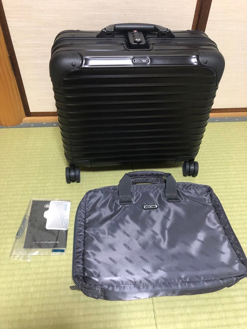 ☆極美品☆激レア☆RIMOWA リモワ　ステルス　ビジネストロリー4輪　　26L