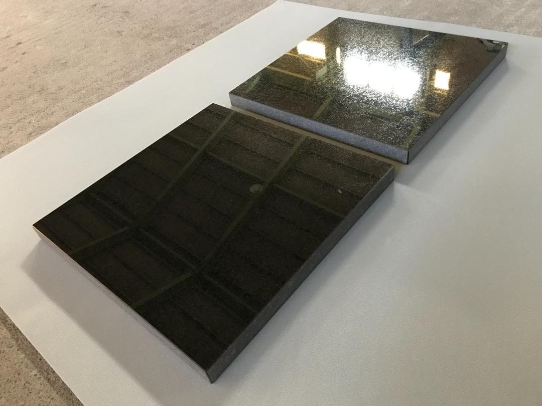 【rasteme】天然黒御影石 オーディオボード●450×400×20ペア