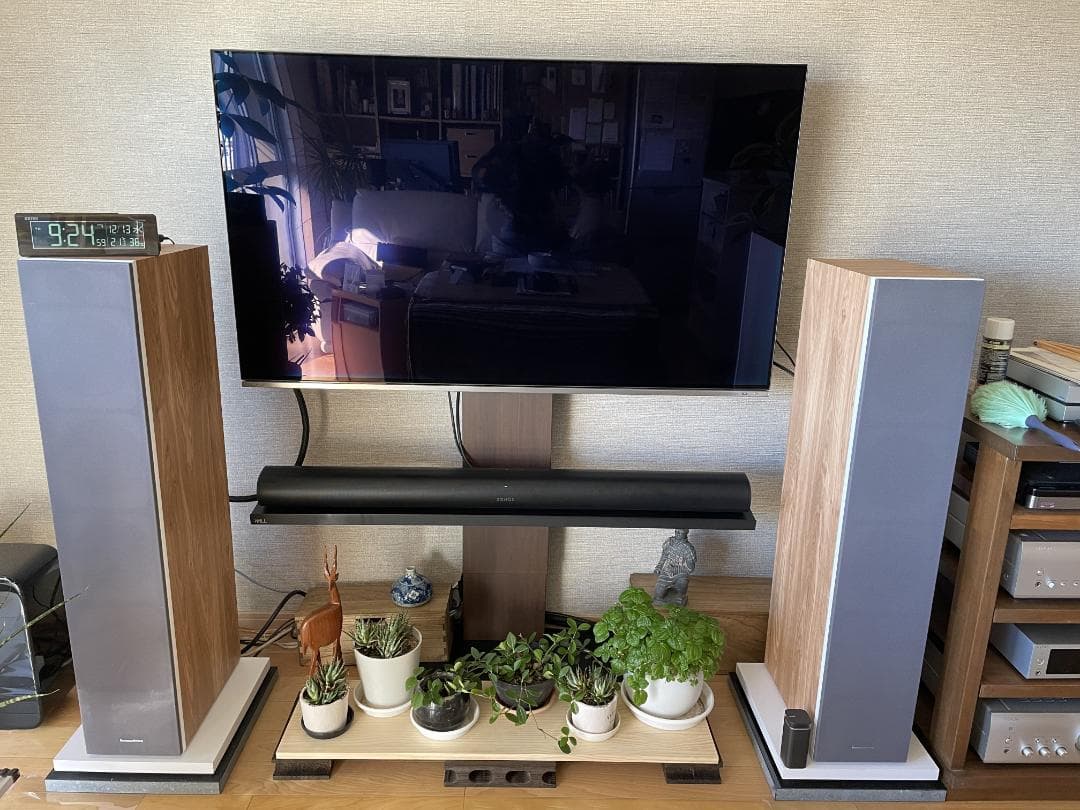 【rasteme】天然黒御影石 オーディオボード●450×400×20ペア