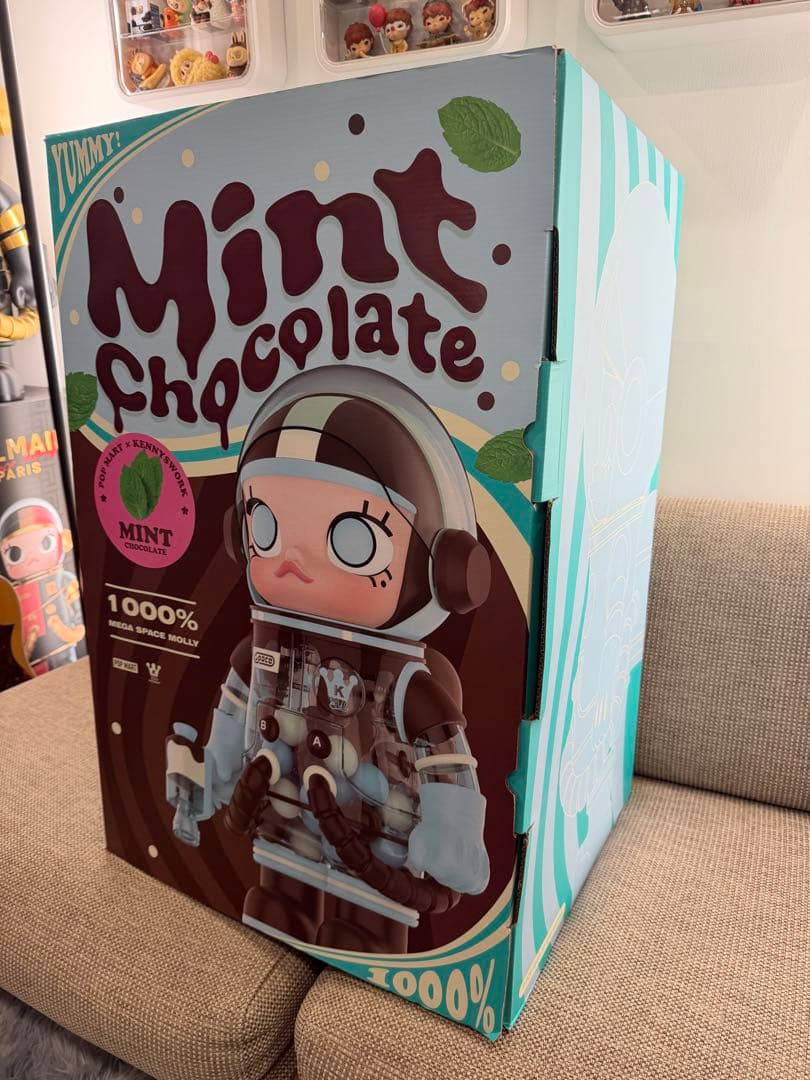 あ*ん様 美品 POP MART MEGA SPACEMOLLY 1000% ミ