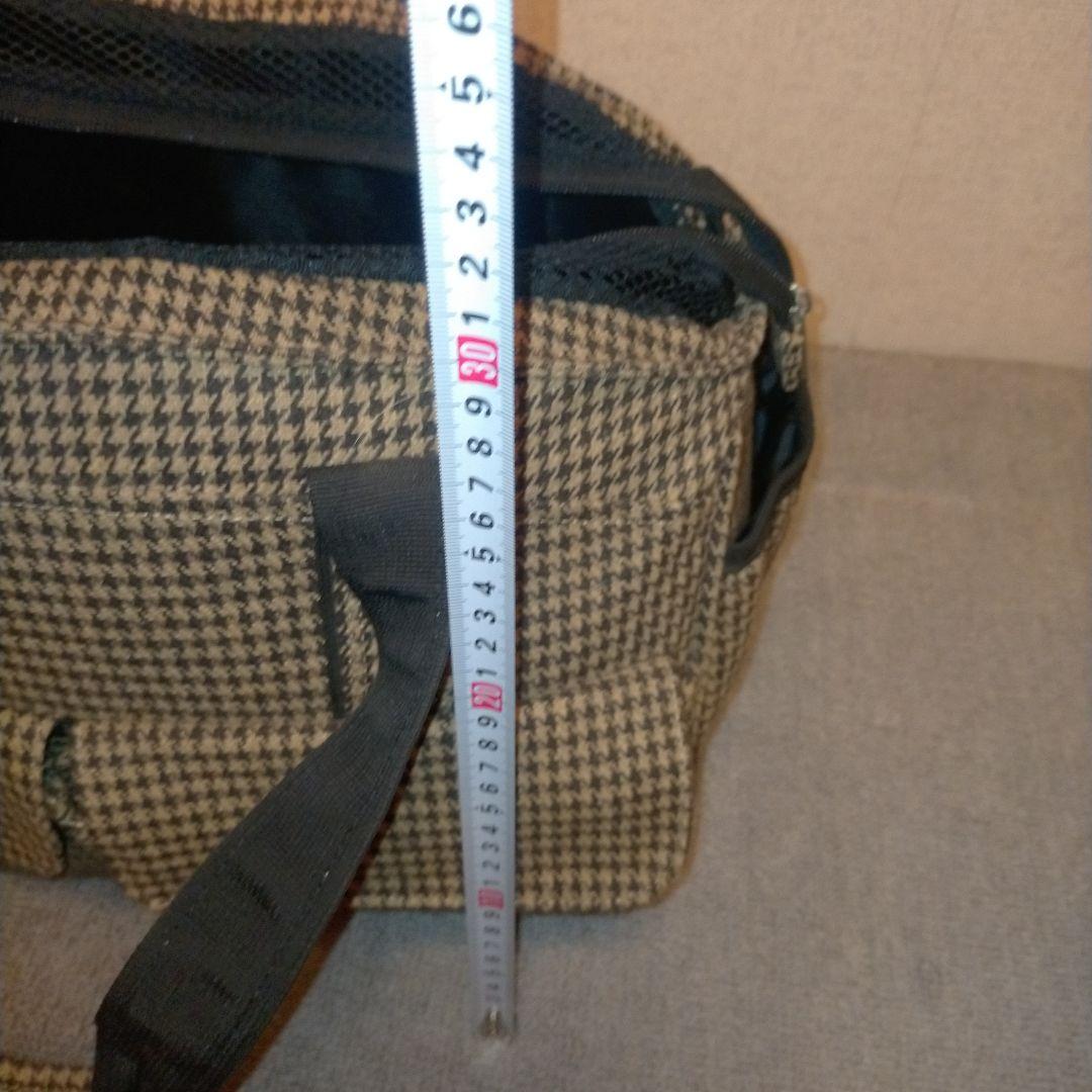 中型犬用チェック柄キャリーバッグ ドッグ＆キャッツ PIPI