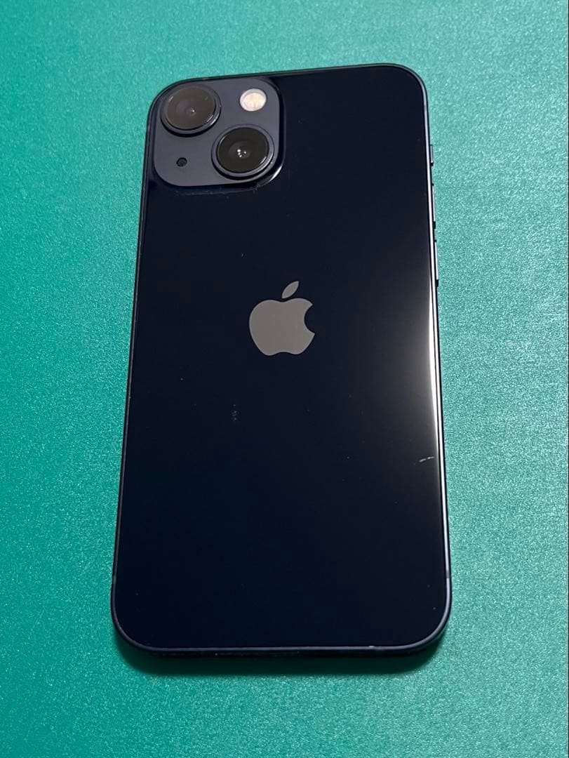 【中古】iPhone 13 mini ブラック 128 7