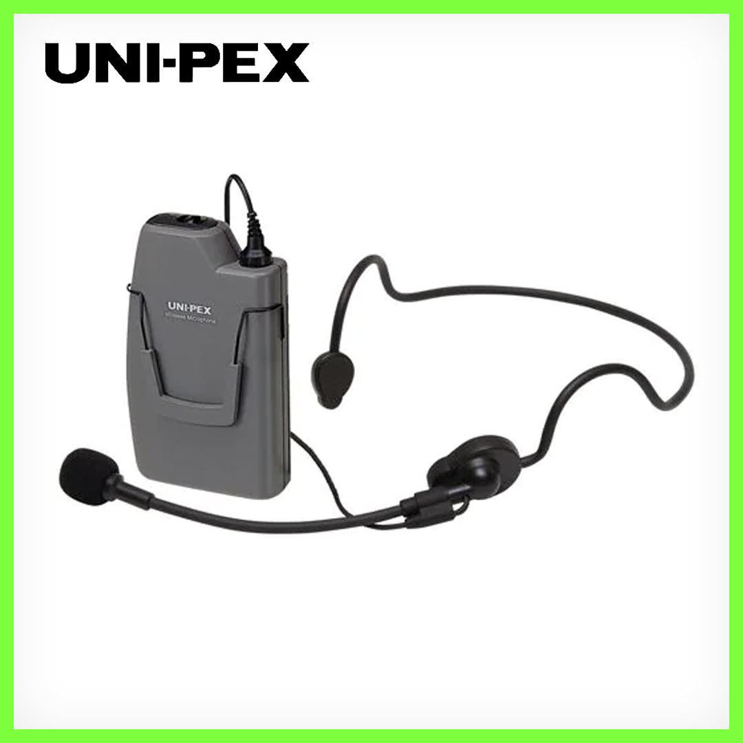 送料込【ほぼ新品】UNI-PEX ヘッドセット型ワイヤレスマイク WM-3130