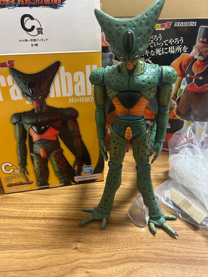 ドラゴンボール 一番くじ　人造人間の恐怖　MASTERLISE フィギュア　セル
