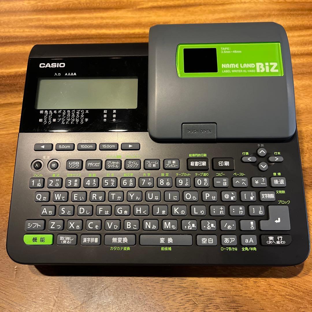 【超美品】カシオ ネームランド KL-V460 CASIO