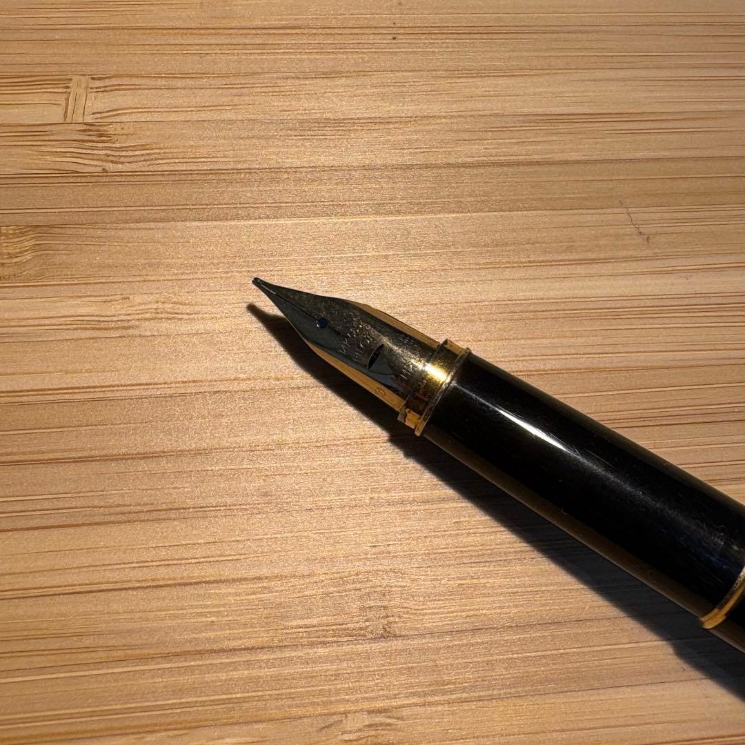 14K 中字 パイロット カスタムグランディ ブラック1983年製