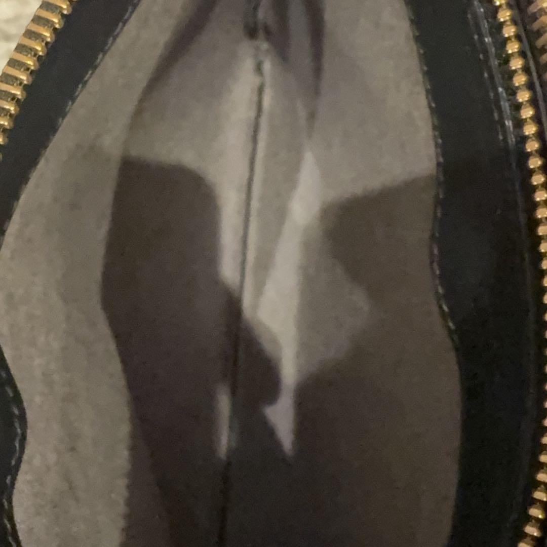 美品 大人気 旧ロゴ セリーヌ トリオ ブラック ショルダー ラージ