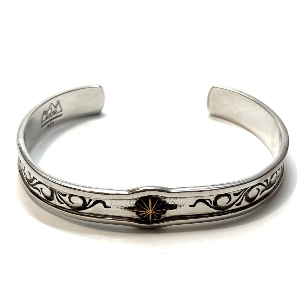 新品未使用 SAAD サード アラベスク 真鍮 サンシンボル アラベスクバングル