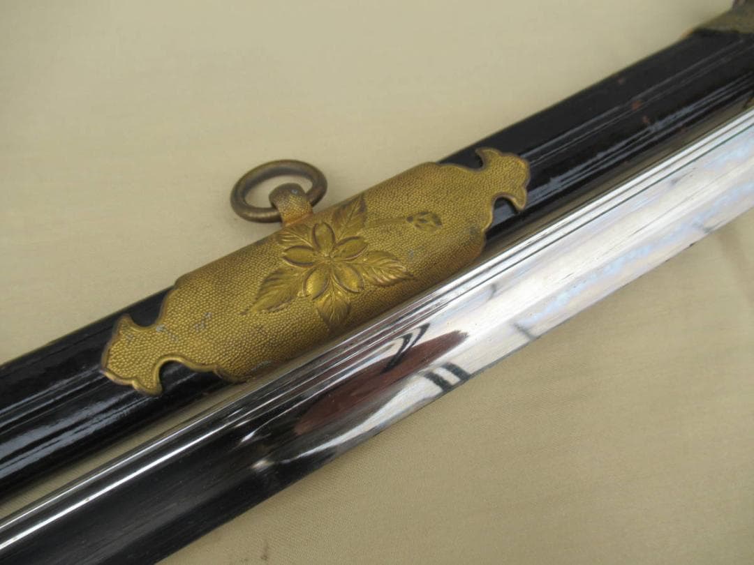 海軍 指揮刀 刀緒 日本軍 軍刀 サーベル 骨董 アンティーク
