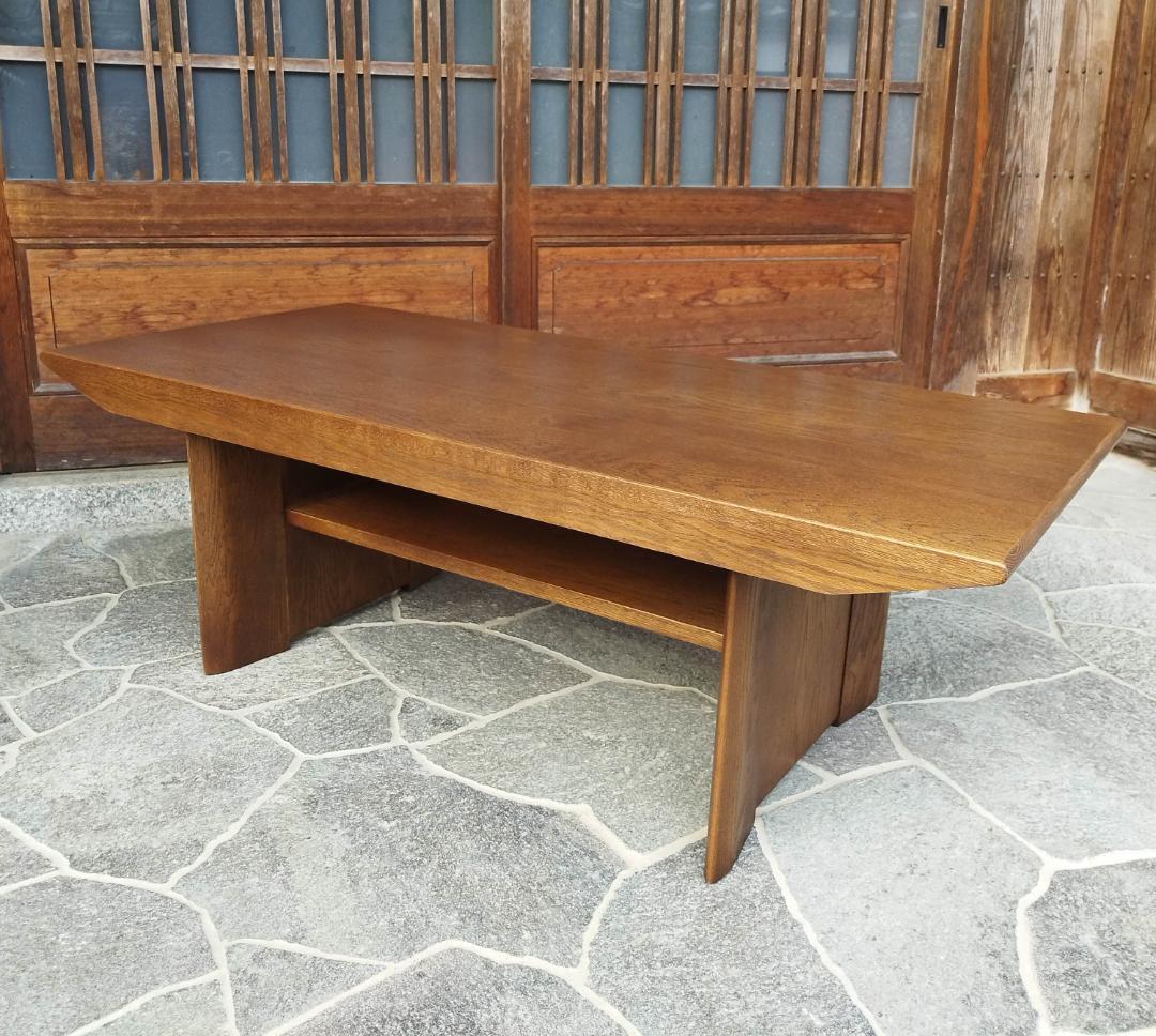 ナガノインテリア　NAGANO　ローテーブル　シンプルモダン　天然木　日本製　①