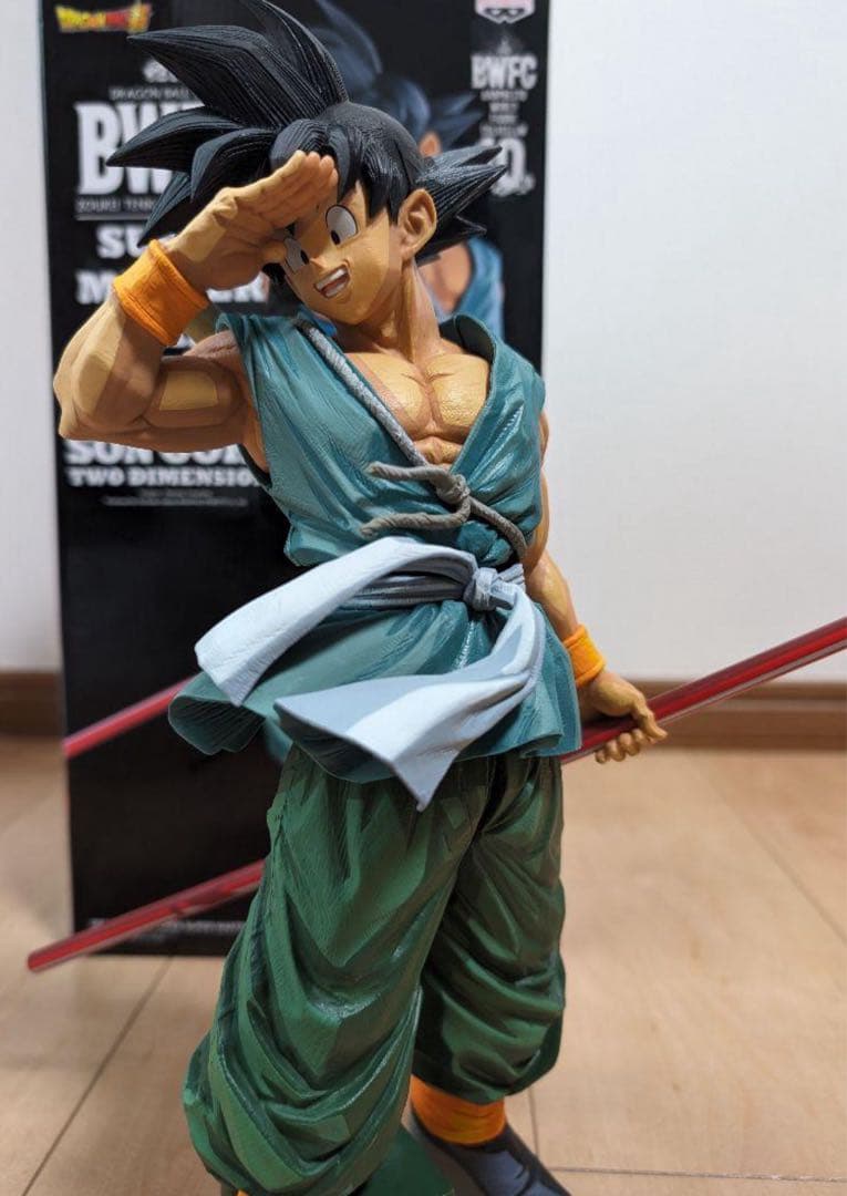 【開封品】ドラゴンボール SMSP 孫悟空（バイバイ悟空）海外正規品　二次元彩色