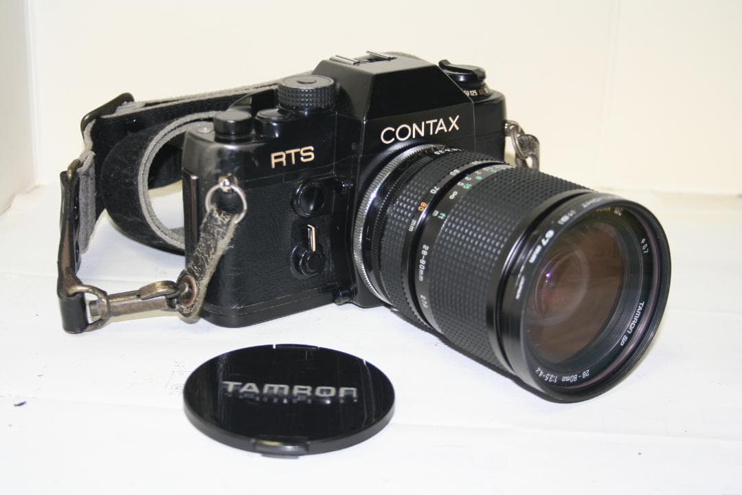 【動作確認済】コンタックスRTS+タムロンＳＰ28-80CFマクロ（コンタ-1）