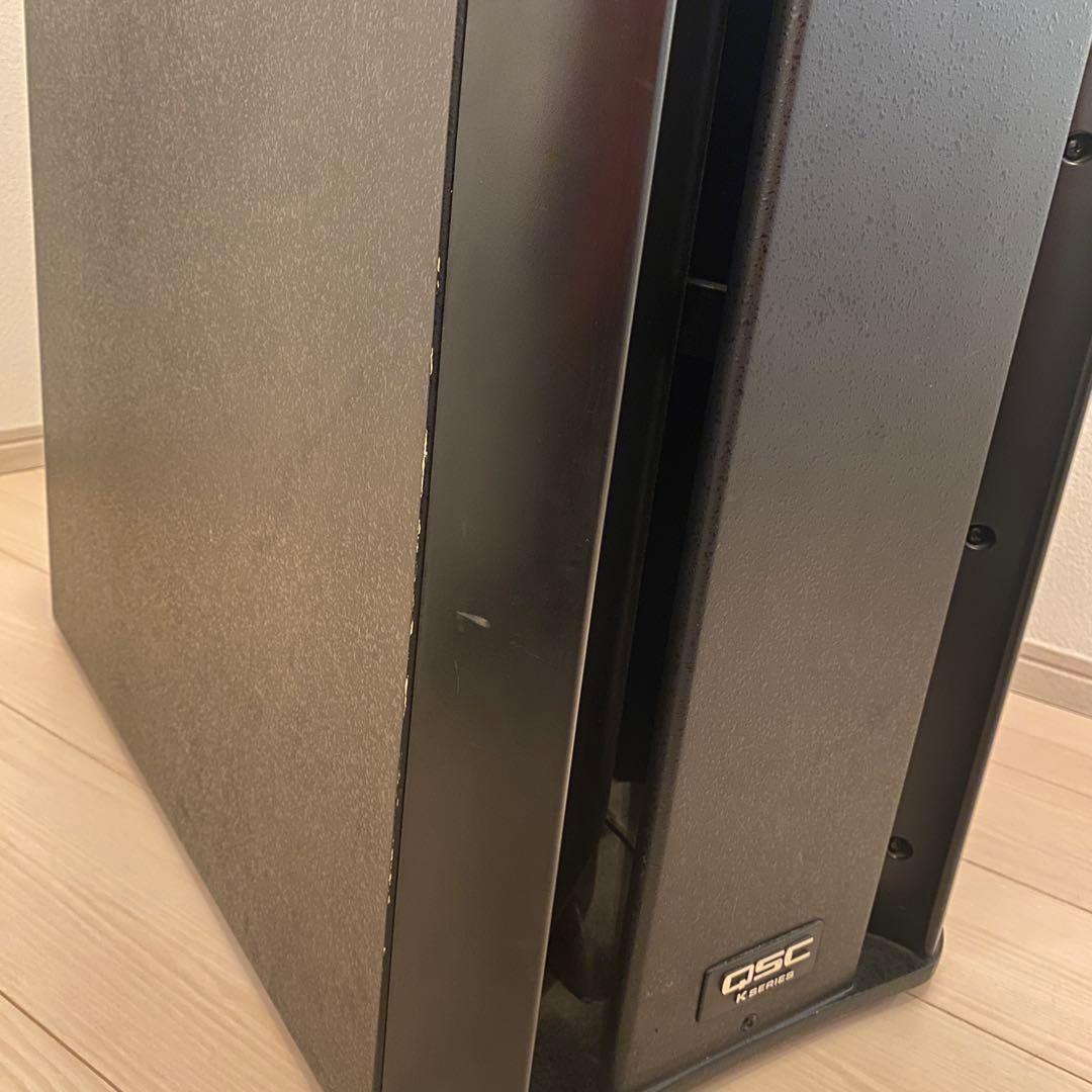 QSC (株式会社音響特機) サブウーファー　取扱説明書付き