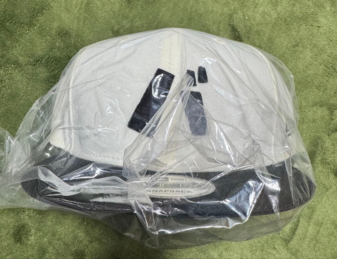 バ バイカラーCAP（WHT）