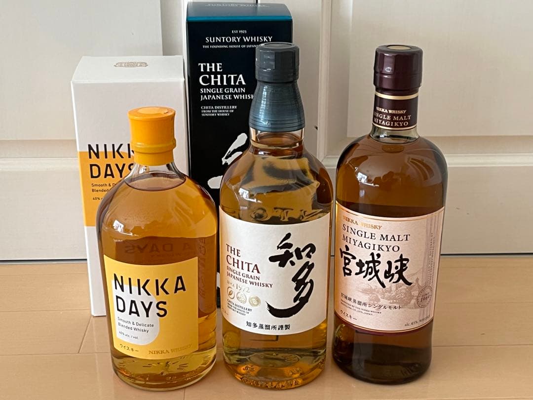 NIKKA DAYS & THE CHITA & 宮城峡 セット