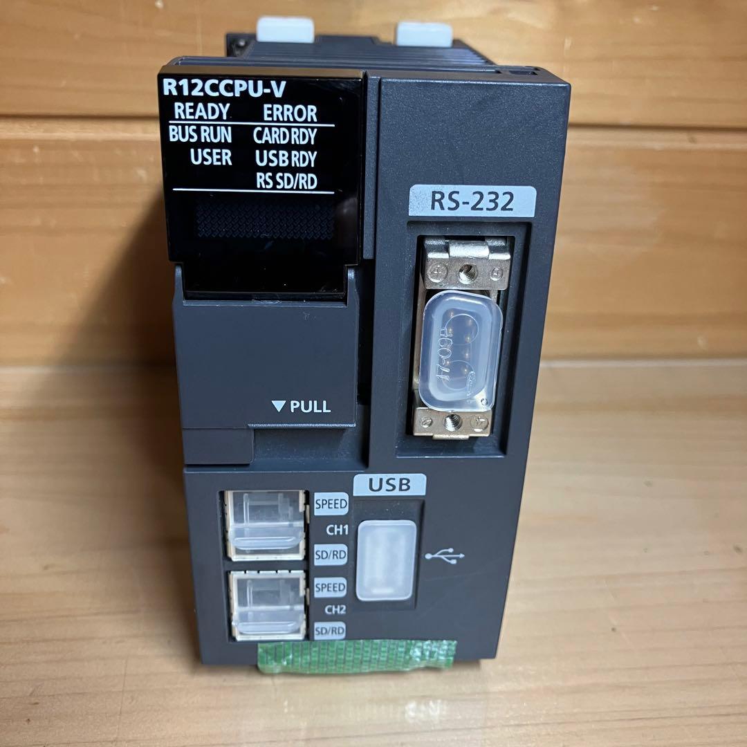 三菱電機シーケンサ R12CCPU-V 2016年製