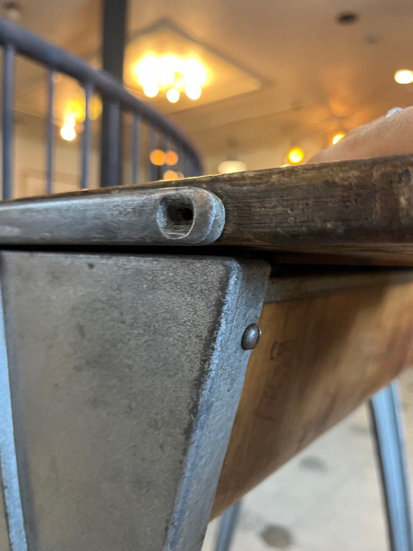 ESAVIAN イギリス　スクールデスク【推定50s-60s】