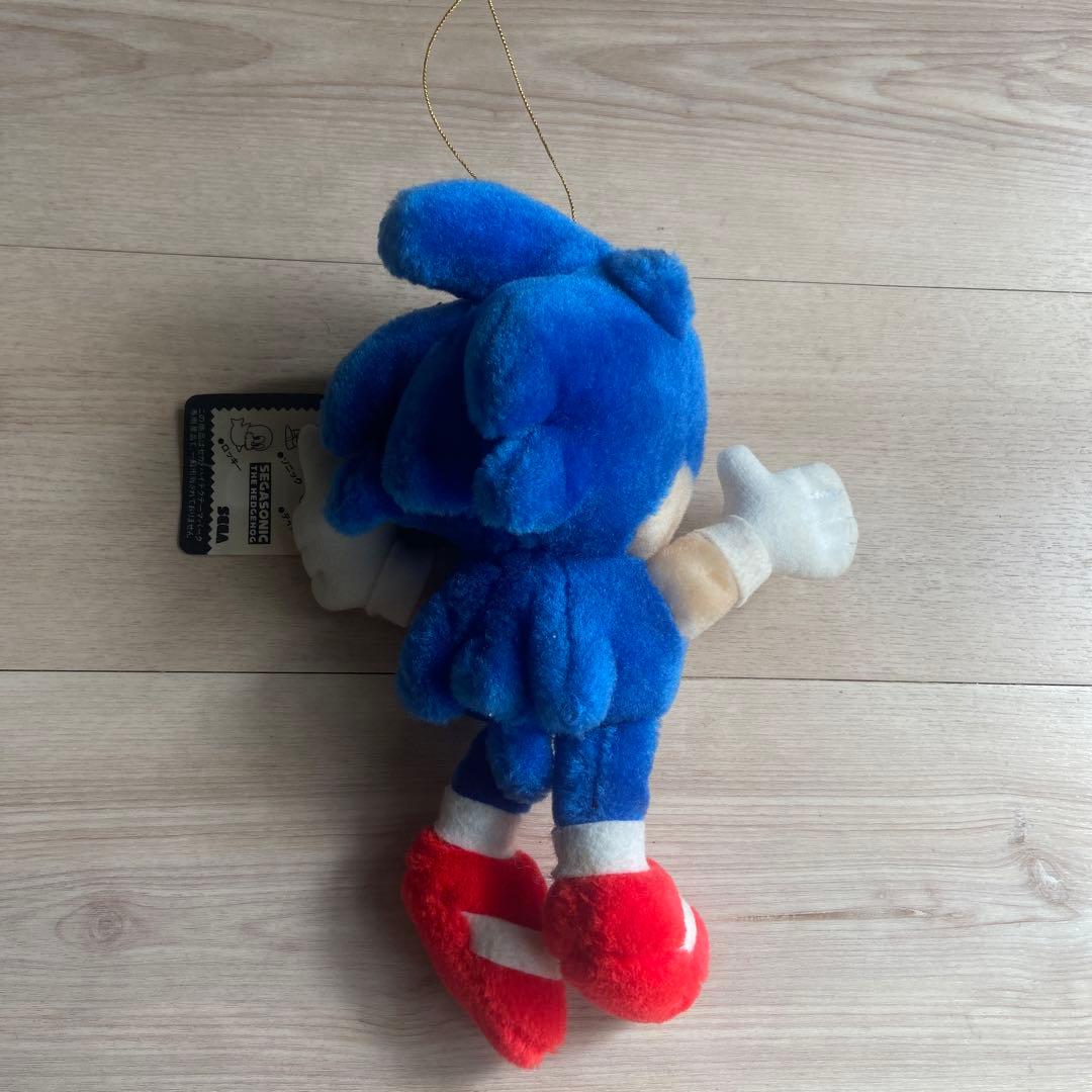 セガハイテクパーク景品　ソニック ぬいぐるみ SEGA 平成レトロ　非売品