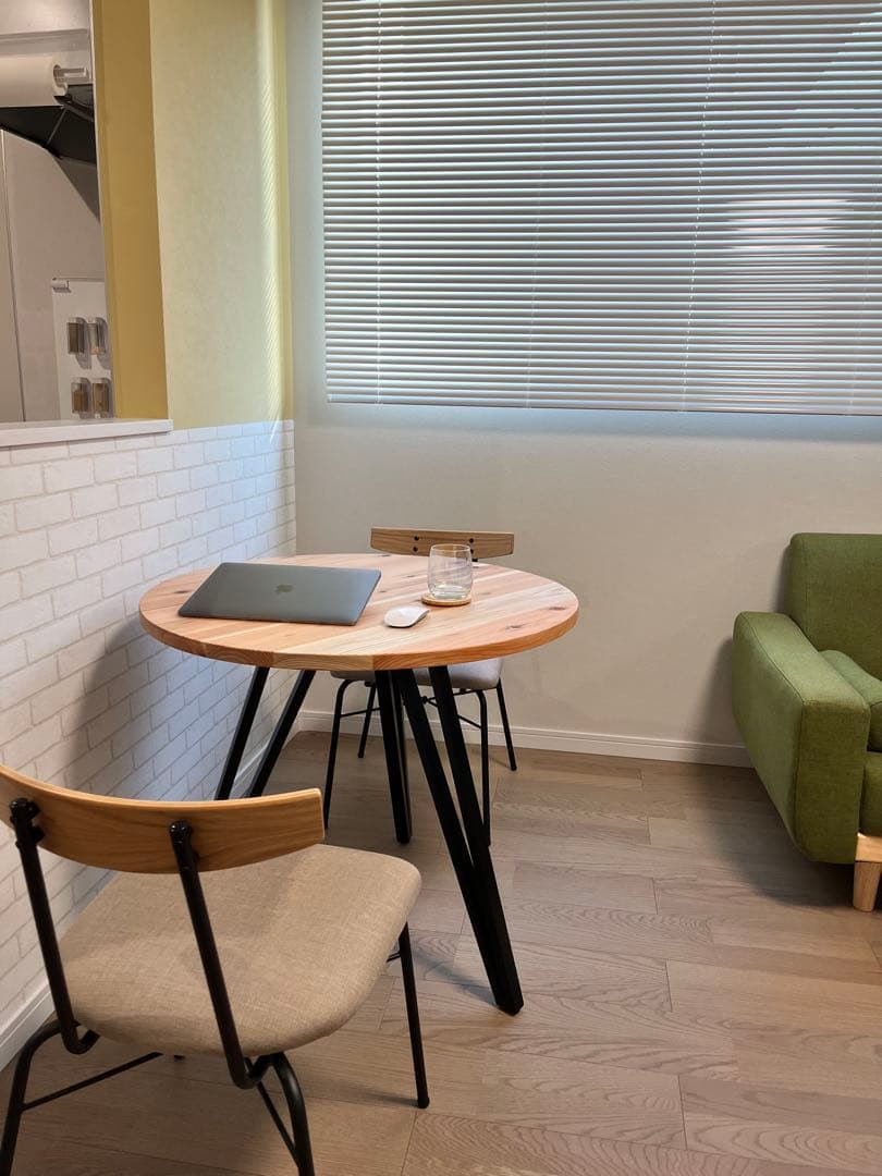 【完成品でお届け】THE CAFE TABLE 杉無垢 kanademono