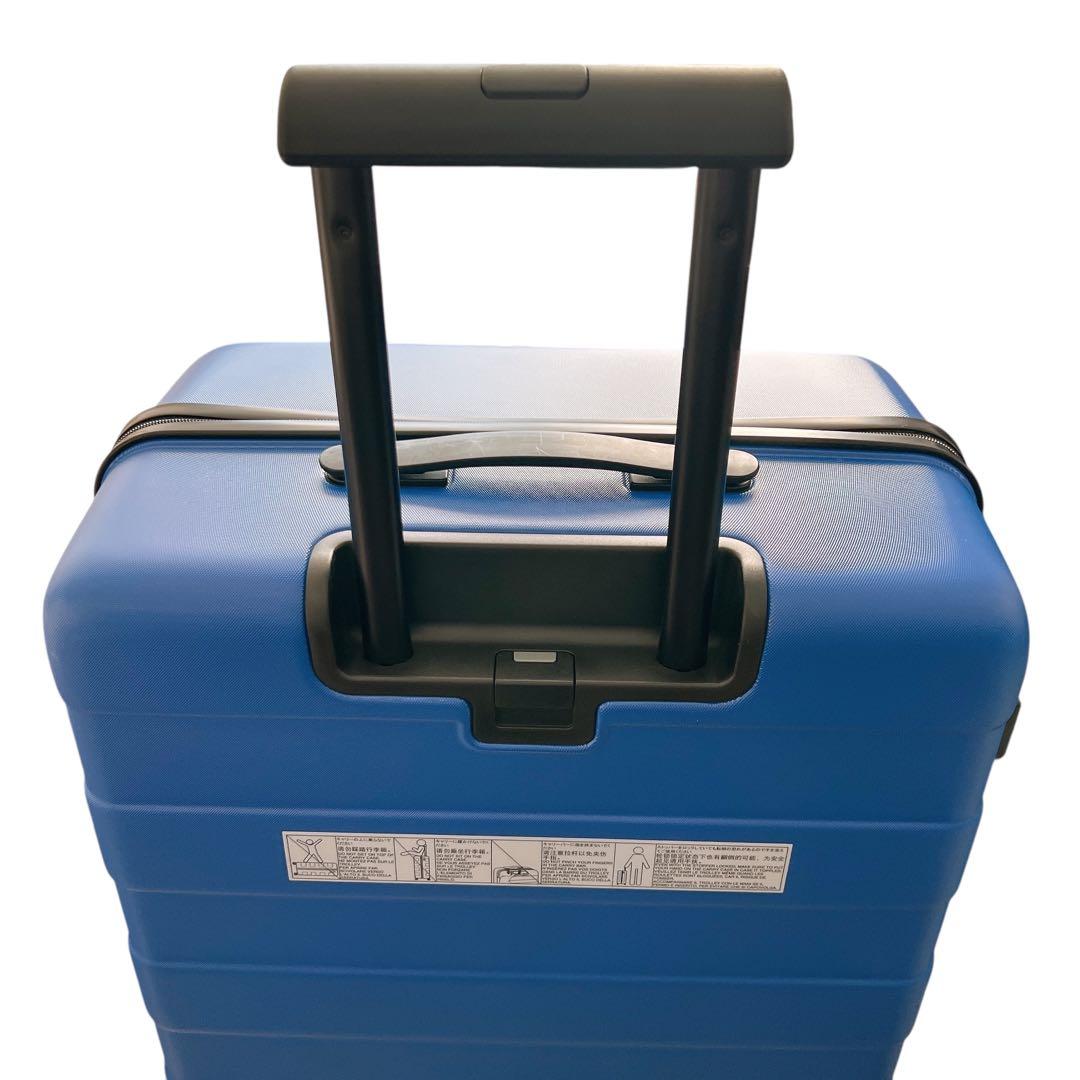 無印良品 キャリーバーの高さを自由に調節できる　ハードキャリーケース　88L ②