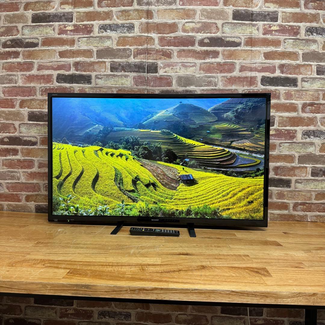 シャープ 40V型 液晶テレビ 2T-C40AE1 外付けHDD 裏番組録画対応
