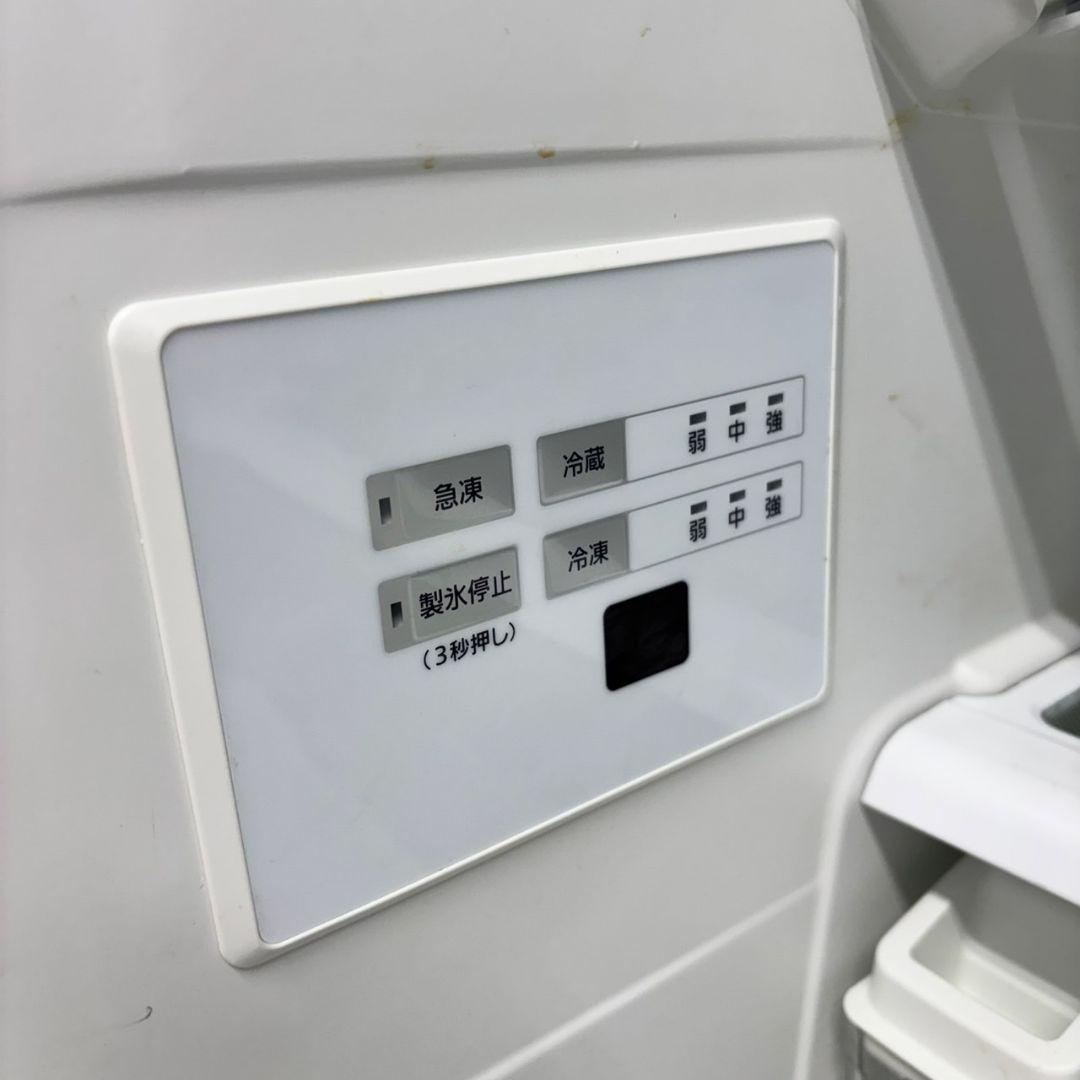 441 冷蔵庫　大型　300L～400L　ガラストップ　自動製氷機　美品　右開き