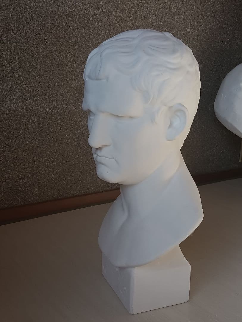 石膏像 アグリッパ（デッサン用）受験・練習用／発送対応