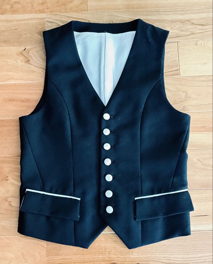 極美品　宮下期　NUMBER NINE ナンバーナイン ベスト　ジレ　黒　L