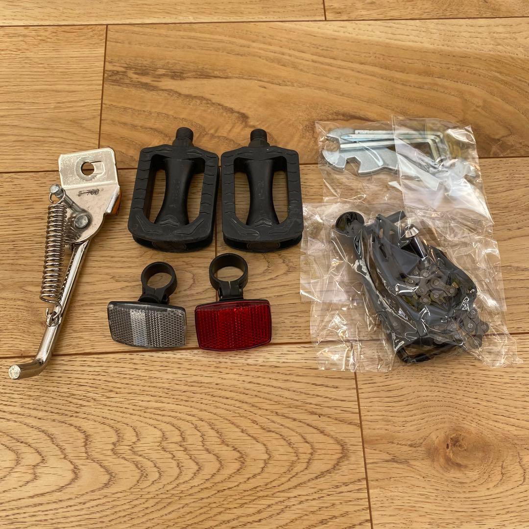 【一部破損あり】　へんしんバイク　イエロー 幼児用自転車 12インチ