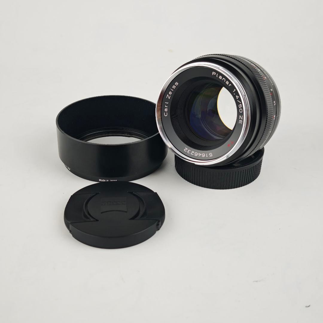カールツァイス　プラナー50mm/F1.4 ZE （キャノンEF）