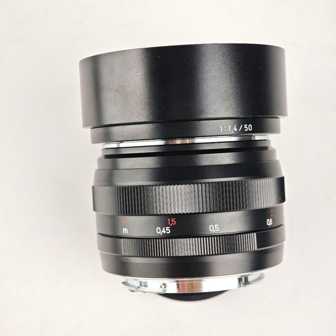 カールツァイス　プラナー50mm/F1.4 ZE （キャノンEF）