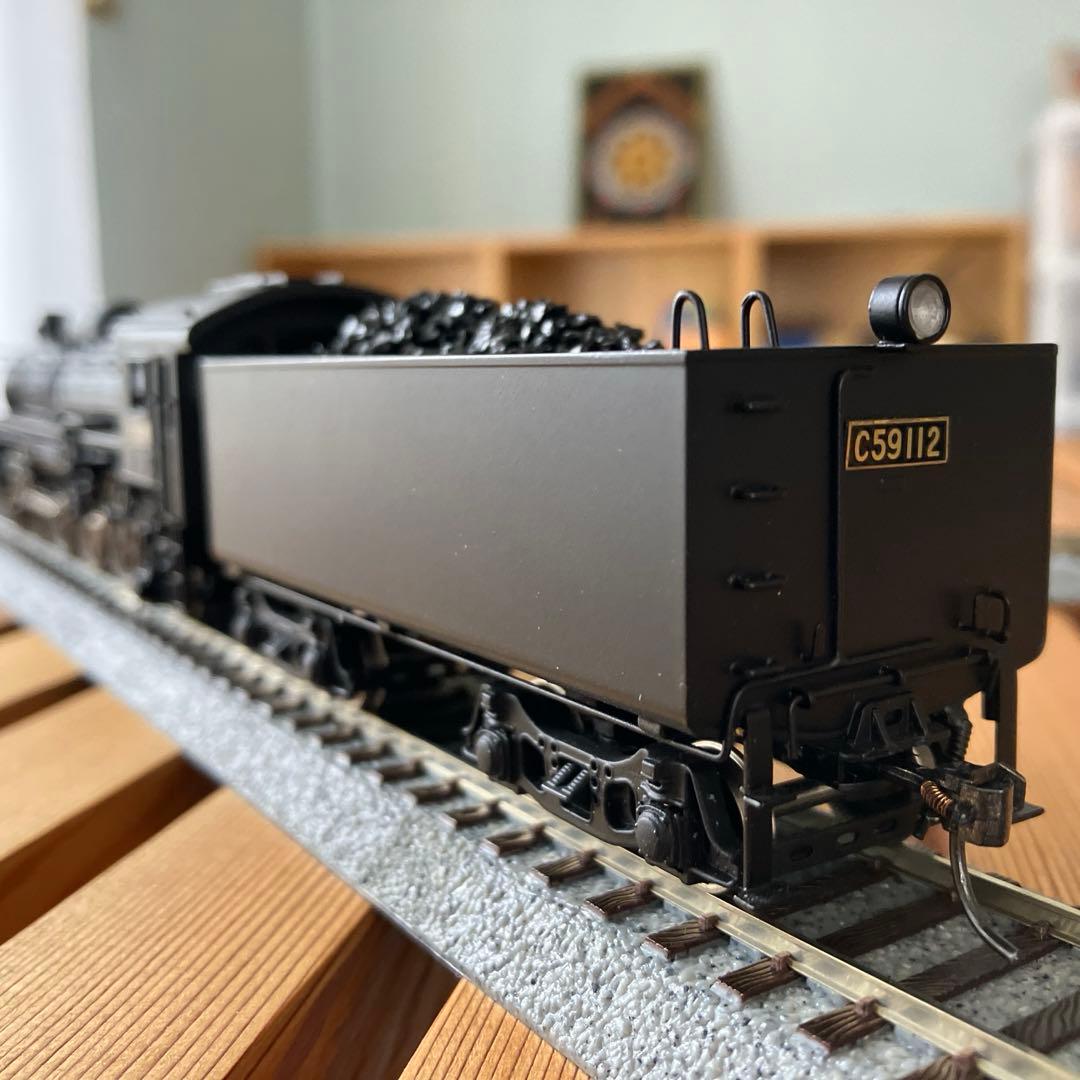 天賞堂C59型蒸気機関車（真鍮製）HOゲージ