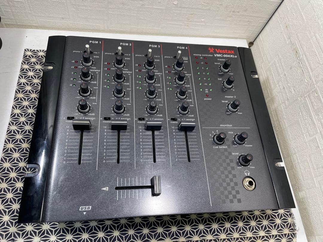 VESTAX ベスタクス　VMC-004XLu TUB-1 メンテナンス