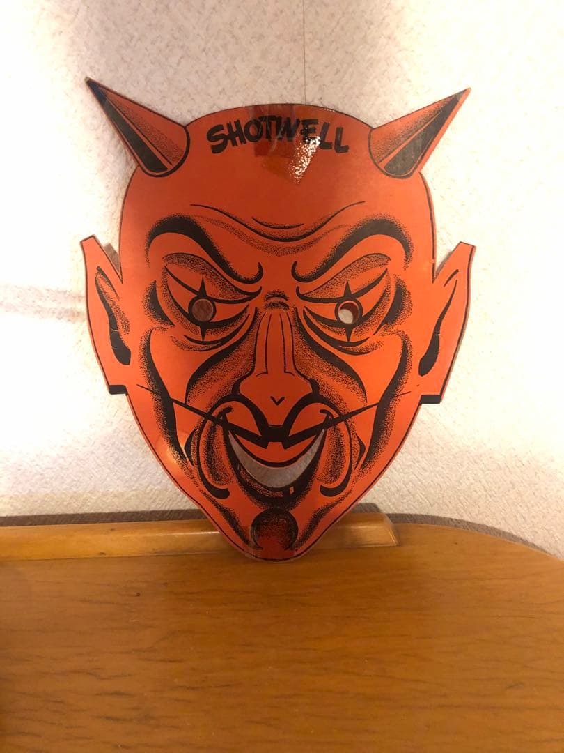 ビンテージ　50s デビル　悪魔　Devil ハロウィン　ミッドセンチュリー