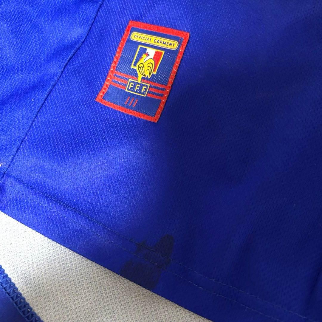 【希少】98年 UK製 adidas フランス ジダン ユニフォーム XL