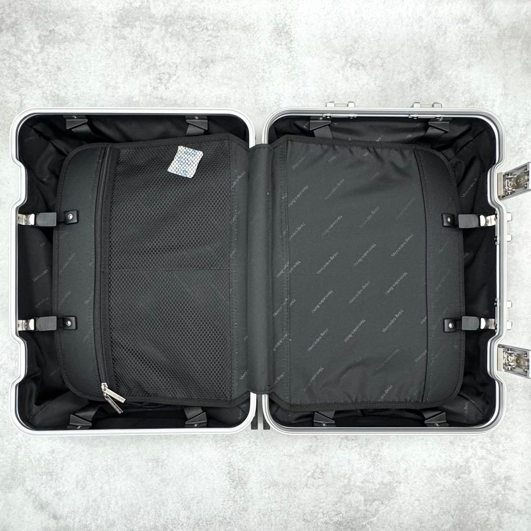 Mercedes Benz アルミスーツケース 32L 4輪 TSAロック搭載
